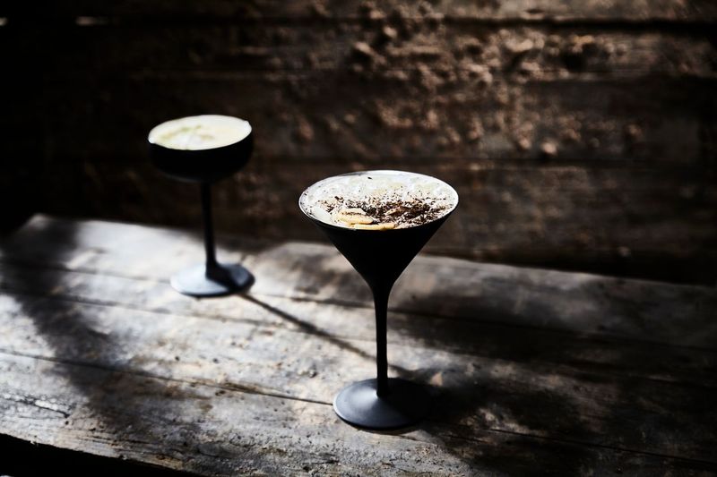 Cocktailschale Grandezza Schwarz/Bronze Elements 6er Set