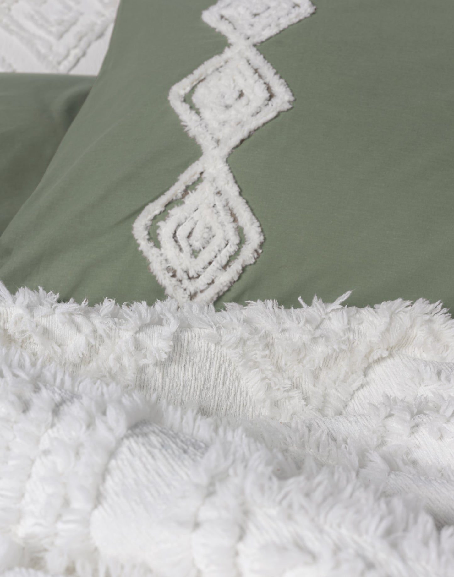 Limi Home – Tagesdecke & Bettwäscheset „Luke“ für Doppelbett, 8-teilig, Creme