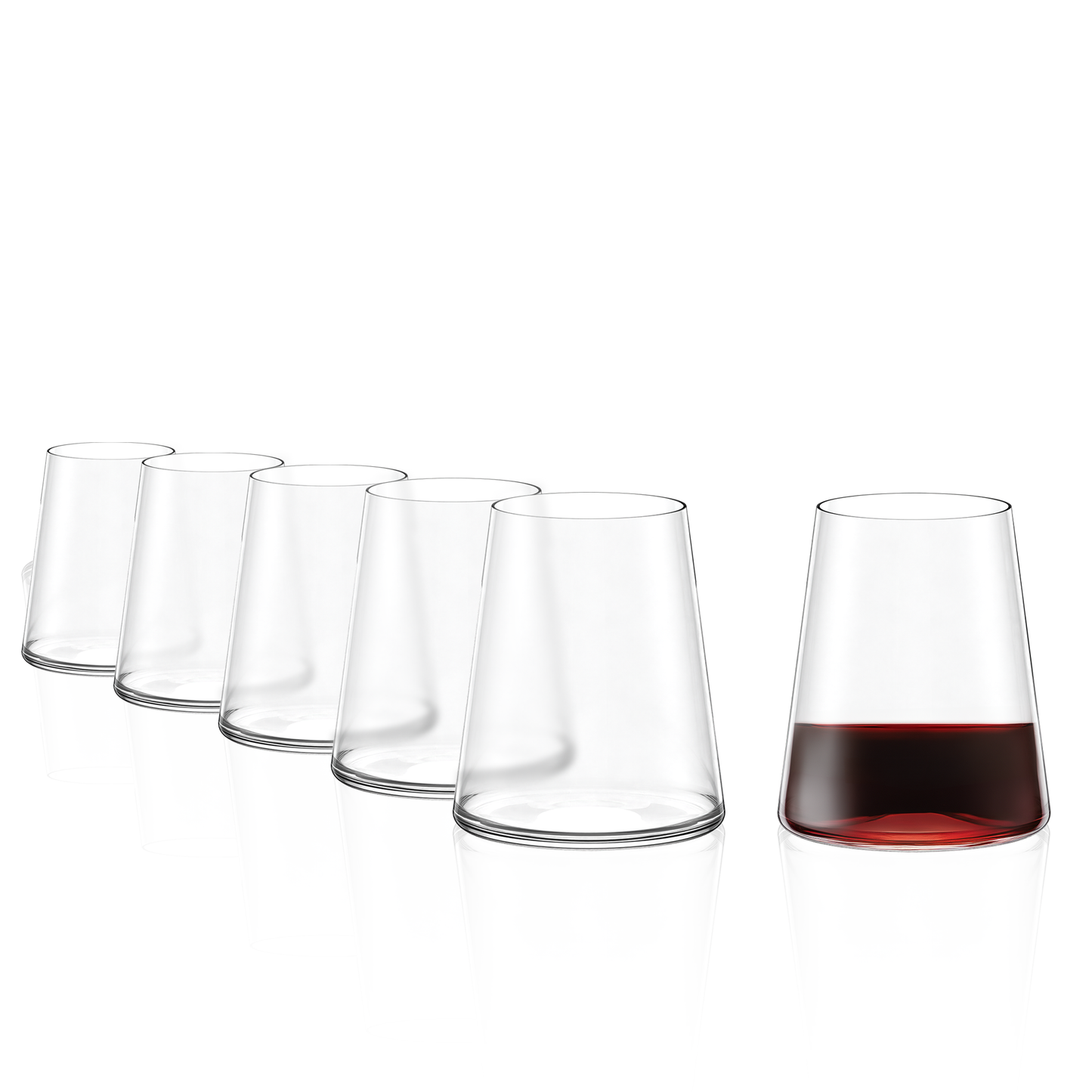Rotweinbecher Power 6er Set